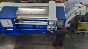 Nouveau tour à commande numérique par apprentissage chez Decharenton à Flers