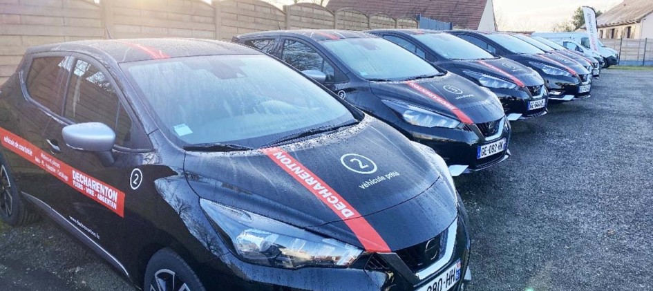 Decharenton renouvelle sa flotte de véhicules de courtoisie